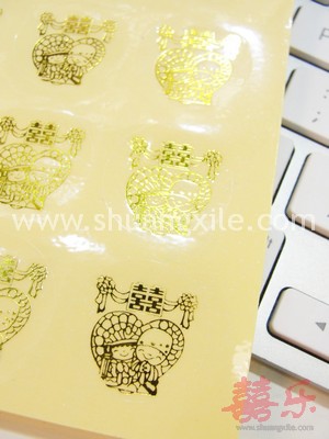 Gold Sticker (4 Designs Available)